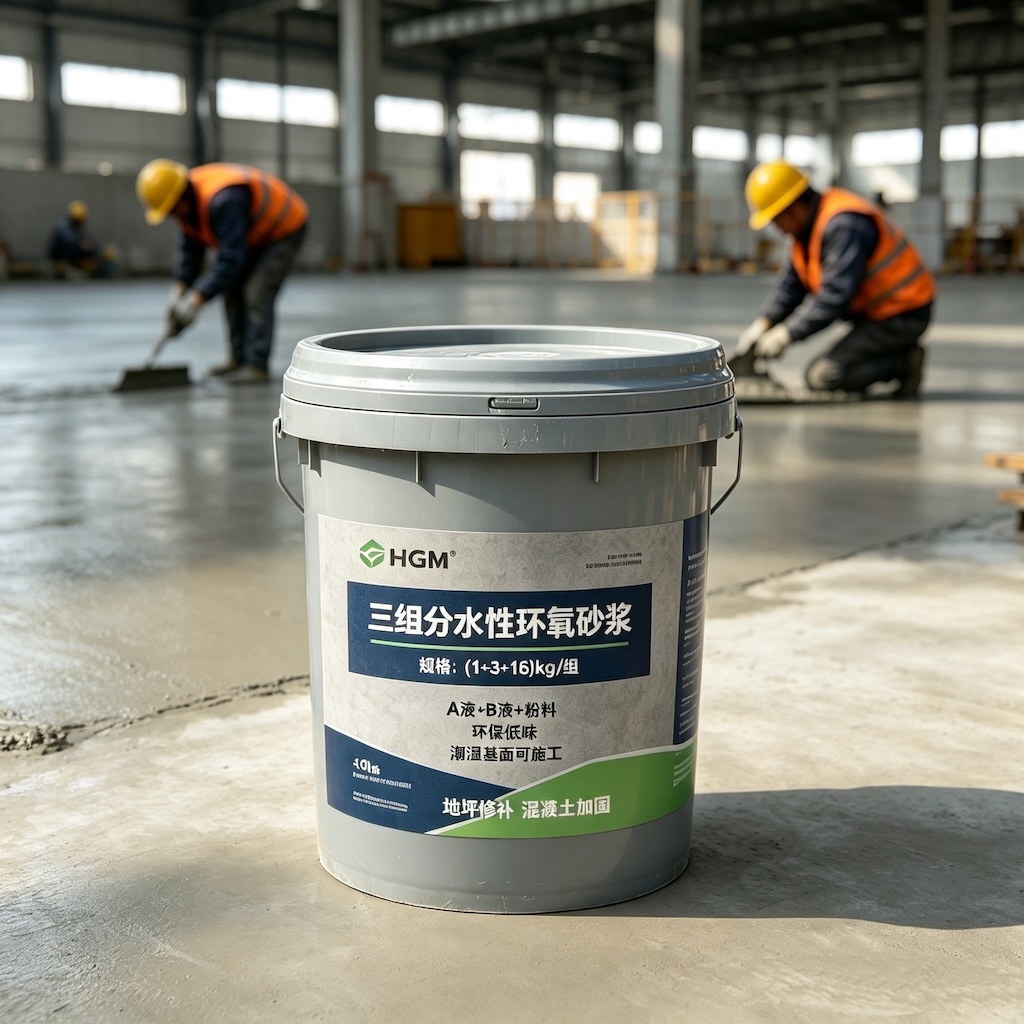 石门三组份水性环氧砂浆
